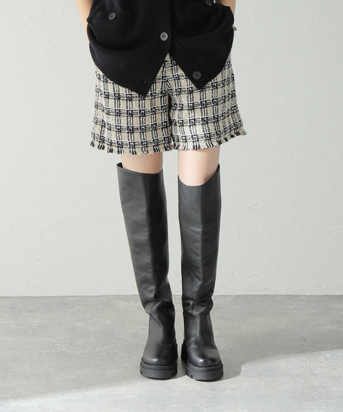 大幅お値下げ【新品】REMME 本革 レザー ニーハイブーツ 37 REMME（レメ）の「【REMME/レメ】ニーハイブーツ（ブーツ）」 - WEAR