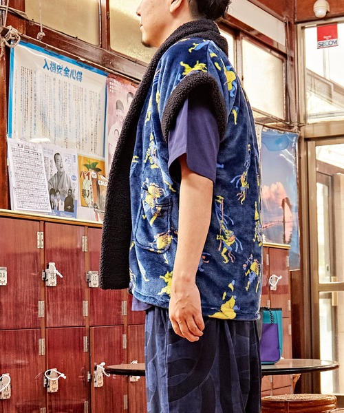 カヤ(カヤ)の「【カヤ】浮世絵ボアやっこ(ルームウェア/パジャマ)」 - WEAR