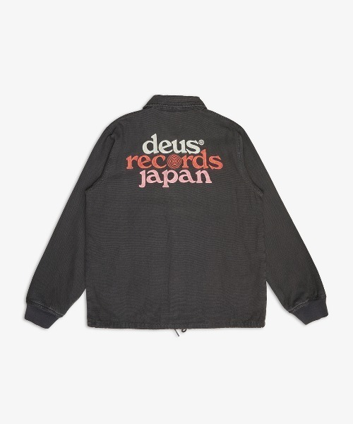 DEUS EX MACHINA(デウスエクスマキナ)の「RECORDS CANVAS COACH JACKET(ブルゾン・メンズ・ブラック/ブルー/ブラウン・XS/S/M/L/XL)」の17枚目の写真