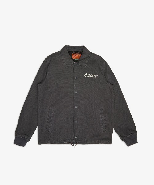 DEUS EX MACHINA(デウスエクスマキナ)の「RECORDS CANVAS COACH JACKET(ブルゾン・メンズ・ブラック/ブルー/ブラウン・XS/S/M/L/XL)」の20枚目の写真