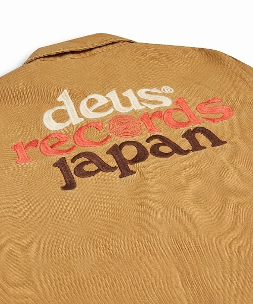 DEUS EX MACHINA(デウスエクスマキナ)の「RECORDS CANVAS COACH JACKET(ブルゾン・メンズ・ブラック/ブルー/ブラウン・XS/S/M/L/XL)」の15枚目の写真