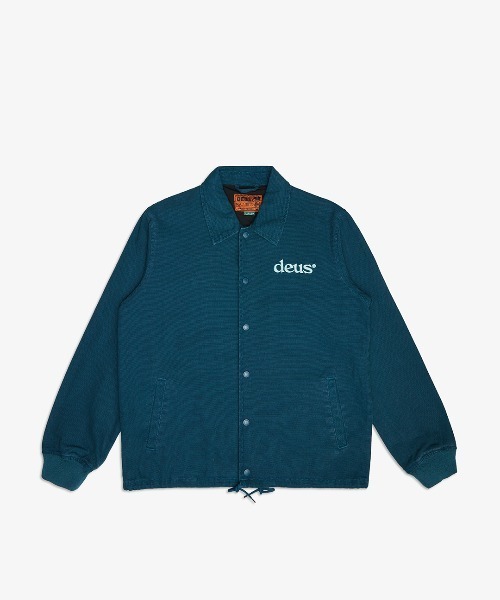 DEUS EX MACHINA(デウスエクスマキナ)の「RECORDS CANVAS COACH JACKET(ブルゾン・メンズ・ブラック/ブルー/ブラウン・XS/S/M/L/XL)」の13枚目の写真