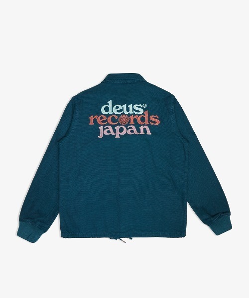 DEUS EX MACHINA(デウスエクスマキナ)の「RECORDS CANVAS COACH JACKET(ブルゾン・メンズ・ブラック/ブルー/ブラウン・XS/S/M/L/XL)」の22枚目の写真