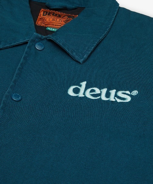 DEUS EX MACHINA(デウスエクスマキナ)の「RECORDS CANVAS COACH JACKET(ブルゾン・メンズ・ブラック/ブルー/ブラウン・XS/S/M/L/XL)」の19枚目の写真