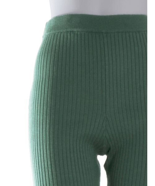 UN3D.(アンスリード)の「リブフレアニットパンツ(その他パンツ・レディース・ブラック/パープル/グリーン・38/36)」の19枚目の写真