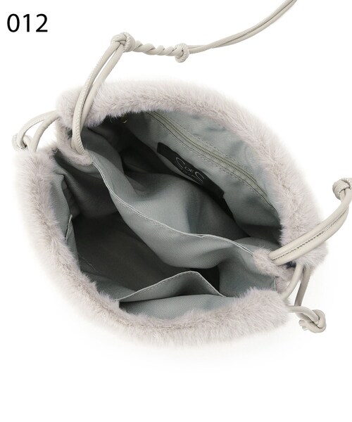 【otonaMUSE12月号掲載】【2WAY】ファーバケットバッグ