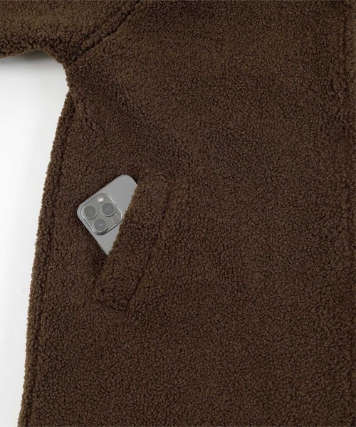 miette（ミエット）の「ボアステンカラーロングコート（ステンカラーコート・レディース・ブラウン/ブラック・FREE）」の19枚目の写真