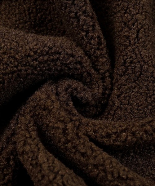 miette（ミエット）の「ボアステンカラーロングコート（ステンカラーコート・レディース・ブラウン/ブラック・FREE）」の10枚目の写真