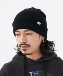 【OP:オーピー】ニットキャップ　ビーニー　ニット帽　ユニセックス　無地　親子でお揃い　スキー　スノボー