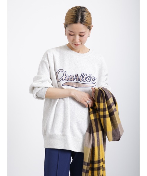 Samansa Mos2 blue（サマンサモスモスブルー）の「チェックマフラー（ストール/ショール・レディース・レッド/ベージュ/グレー/マスタード/チャコール・ﾌﾘ-）」の8枚目の写真