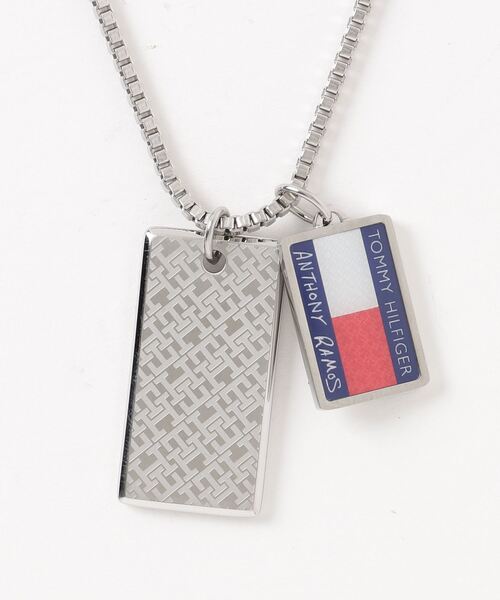 TOMMY HILFIGER（トミーヒルフィガー）の「【TOMMY HILFIGER】ネックレス（ネックレス・レディース・シルバー系その他/シルバー系1・FREE）」の2枚目の写真