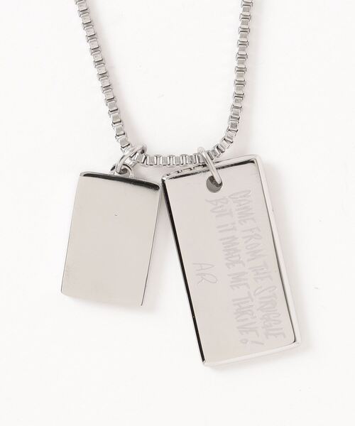 TOMMY HILFIGER（トミーヒルフィガー）の「【TOMMY HILFIGER】ネックレス（ネックレス・レディース・シルバー系その他/シルバー系1・FREE）」の5枚目の写真