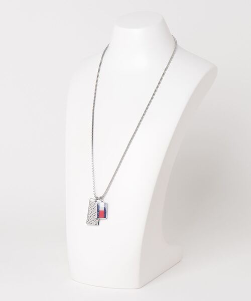 TOMMY HILFIGER（トミーヒルフィガー）の「【TOMMY HILFIGER】ネックレス（ネックレス・レディース・シルバー系その他/シルバー系1・FREE）」の3枚目の写真