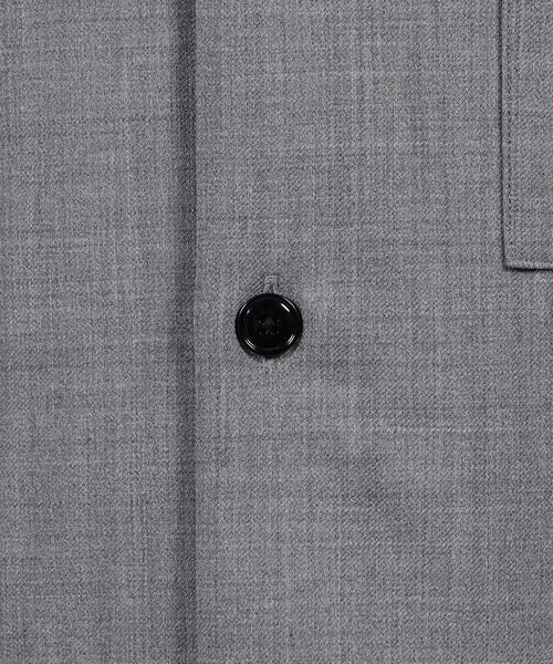 TOMORROWLAND (トゥモローランド)の「ポリエステルウール オープンカラーシャツ(シャツ/ブラウス・メンズ・グレー/ブラック/グリーン/キャメル・XS/S/M)」の20枚目の写真