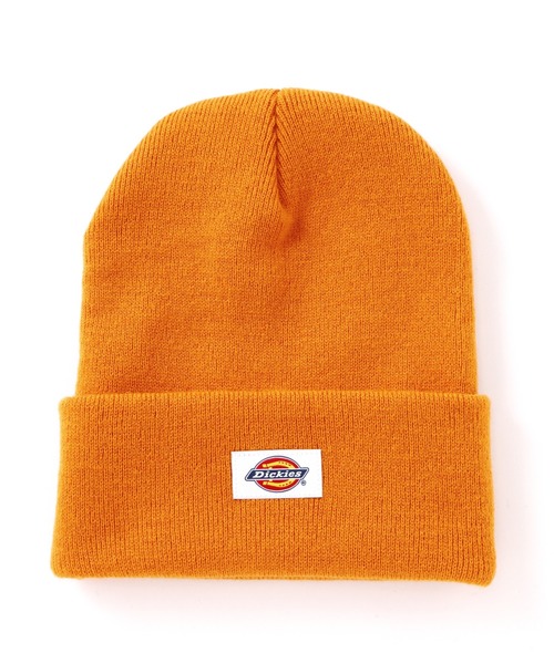 AVIREX（アヴィレックス）の「【Dickies × AVIREX】KNIT ワッチ CAP / ディッキーズ / アヴィレックス（ニットキャップ/ビーニー・メンズ・オレンジ/ブラック・F）」の2枚目の写真