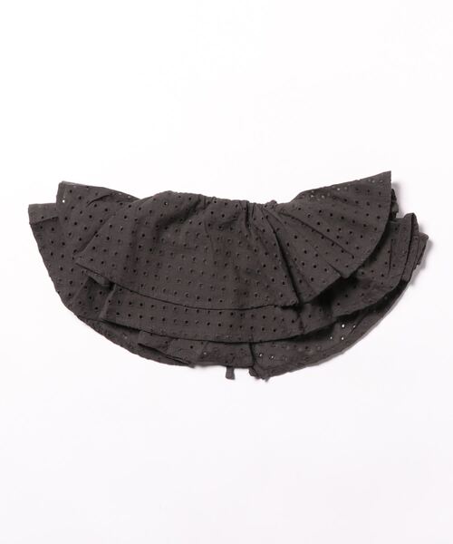 A BOND（アボンド）の「レースフリルカラー（付け襟・キッズ・チャコール/ベージュ/ライトグリーン/ピンク・FREE）」の5枚目の写真