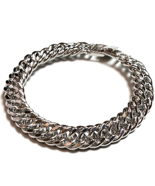 GALLIS ADDICTION（ガリスアディクション）の「GA 喜平 BRACELET-M（バングル/リストバンド・メンズ・シルバー/ゴールド・FREE）」の2枚目の写真