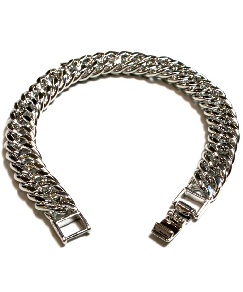GALLIS ADDICTION（ガリスアディクション）の「GA 喜平 BRACELET-M（バングル/リストバンド・メンズ・シルバー/ゴールド・FREE）」の6枚目の写真