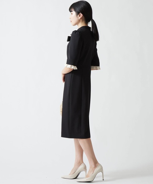 【試着のみほぼ新品】Tiara ティアラ ワンピース ハイネックギャザーワンピース｜TIARA（ティアラ）｜商品詳細