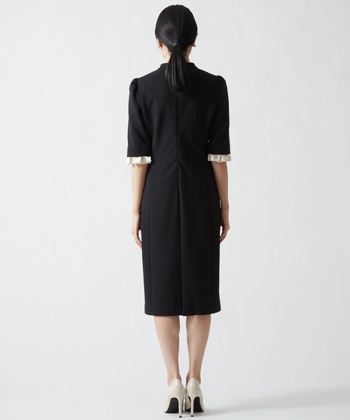 Tiara(ティアラ)の「タイトクラシカルワンピース(ワンピース・レディース・ネイビー/ブラック・M/S/L)」の10枚目の写真