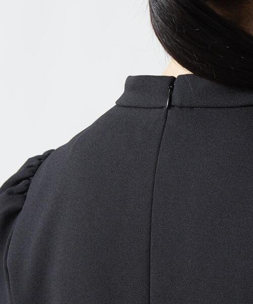 Tiara(ティアラ)の「タイトクラシカルワンピース(ワンピース・レディース・ネイビー/ブラック・M/S/L)」の4枚目の写真