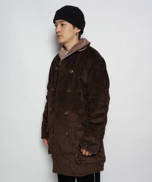 superNova.(スーパーノヴァ)の「Runch coat - Corduroy(その他アウター・メンズ・ブラウン/ブラック・M)」の5枚目の写真