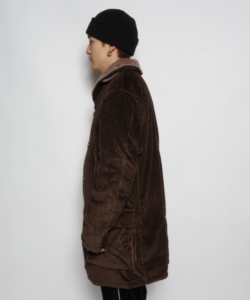 superNova.(スーパーノヴァ)の「Runch coat - Corduroy(その他アウター・メンズ・ブラウン/ブラック・M)」の6枚目の写真