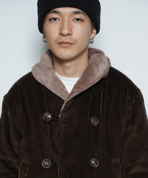 superNova.(スーパーノヴァ)の「Runch coat - Corduroy(その他アウター・メンズ・ブラウン/ブラック・M)」の8枚目の写真