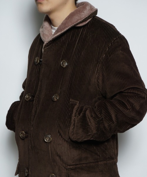 superNova.(スーパーノヴァ)の「Runch coat - Corduroy(その他アウター・メンズ・ブラウン/ブラック・M)」の9枚目の写真