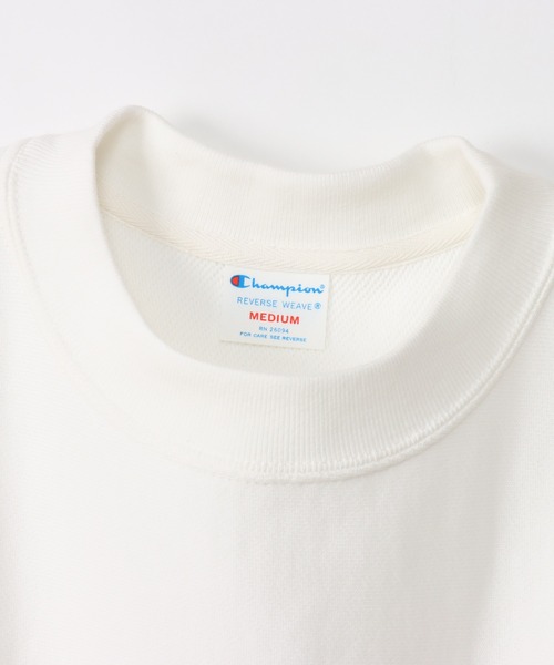 Champion(チャンピオン)の「【Champion/チャンピオン】レディース リバースウィーブ(R) クルーネックスウェットシャツ(スウェット・レディース・グレー/オートミール/ライトホワイト/グレイッシュブルー/ブラック系その他・MEDIUM/LARGE)」の8枚目の写真
