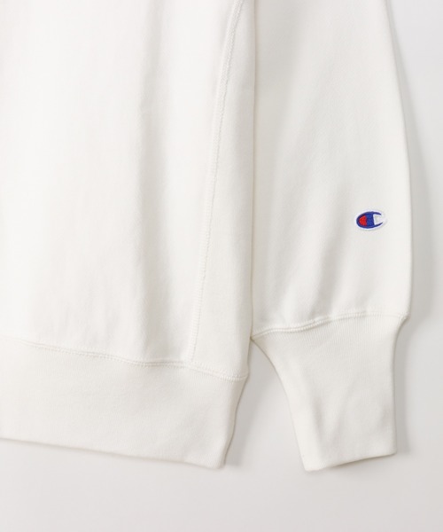 Champion(チャンピオン)の「【Champion/チャンピオン】レディース リバースウィーブ(R) クルーネックスウェットシャツ(スウェット・レディース・グレー/オートミール/ライトホワイト/グレイッシュブルー/ブラック系その他・MEDIUM/LARGE)」の9枚目の写真