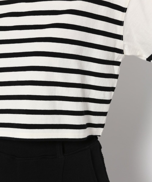 PAGEBOY（ページボーイ）の「パネルボーダーショートロンT（Tシャツ/カットソー・レディース・ブラック/ピンク/ラベンダー・FREE）」の19枚目の写真