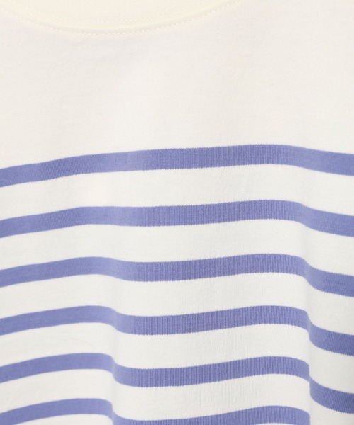 PAGEBOY（ページボーイ）の「パネルボーダーショートロンT（Tシャツ/カットソー・レディース・ブラック/ピンク/ラベンダー・FREE）」の16枚目の写真
