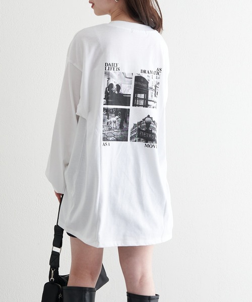 バックプリントロンT（Tシャツ/カットソー）｜Chico（チコ）の