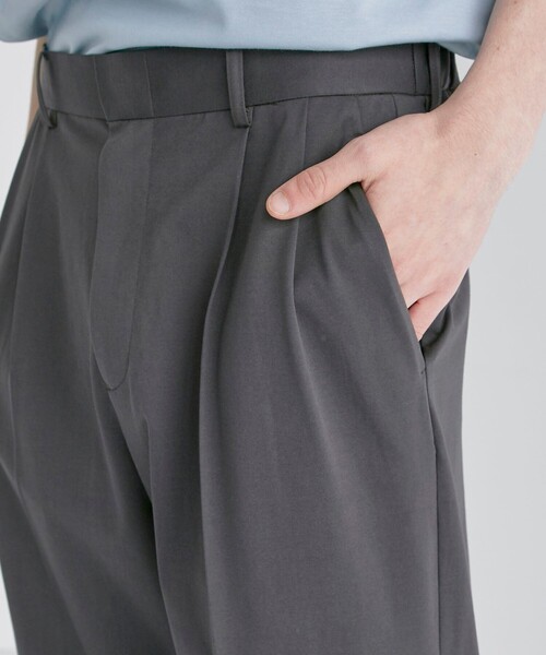 CITY TOKYO（シティトウキョウ）の「サマージャージーストレートスラックス（スラックス・メンズ・ブラック/ライトグレー/ダークブラウン・1/2/3）」の11枚目の写真