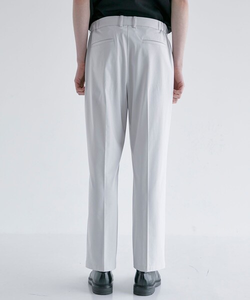 CITY TOKYO（シティトウキョウ）の「サマージャージーストレートスラックス（スラックス・メンズ・ブラック/ライトグレー/ダークブラウン・1/2/3）」の20枚目の写真