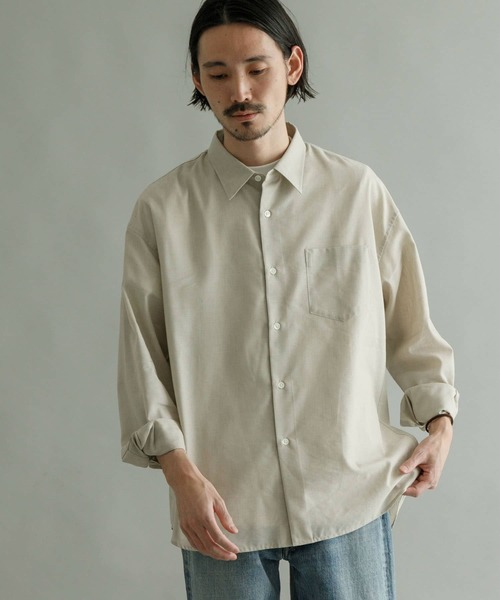 URBAN RESEARCH（アーバンリサーチ）の「Albiniリネンオーバーシャツ