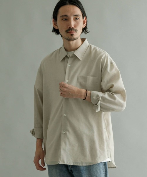 URBAN RESEARCH（アーバンリサーチ）の「Albiniリネンオーバーシャツ