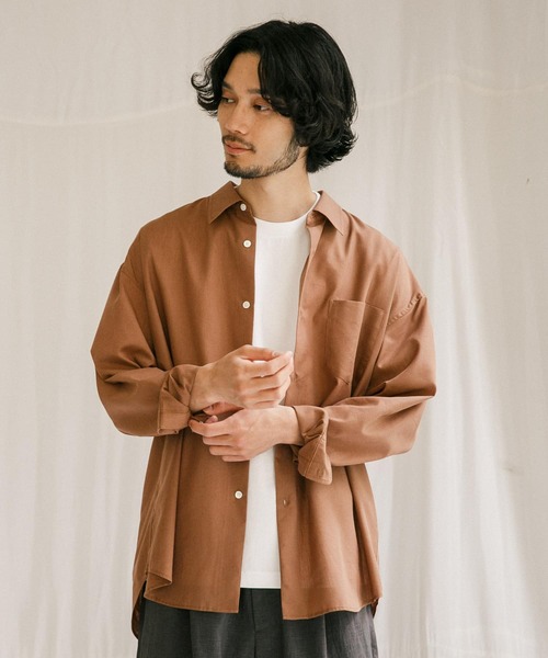URBAN RESEARCH（アーバンリサーチ）の「Albiniリネンオーバーシャツ
