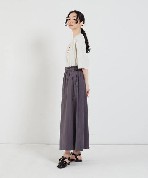 美品【コンジェペイエ アデュートリステス】タイプライターワイドキュロット(黒) conges payes ADIEU TRISTESSE（コンジェ ペイエ アデュー