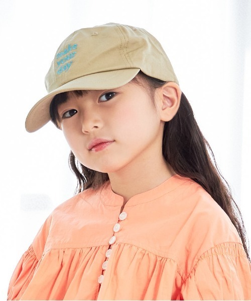 MAKE YOUR DAY(メイクユアデイ)の「ロゴキャップ(キャップ・キッズ・ベージュ/グリーン/ブラック・S/M/L)」の6枚目の写真