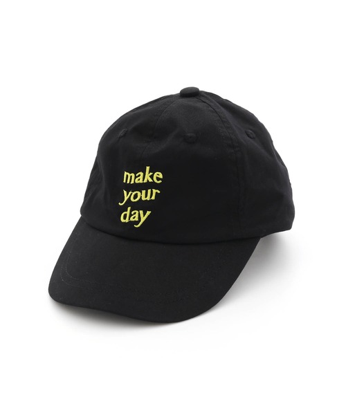 MAKE YOUR DAY(メイクユアデイ)の「ロゴキャップ(キャップ・キッズ・ベージュ/グリーン/ブラック・S/M/L)」の8枚目の写真