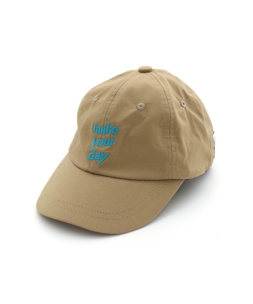 MAKE YOUR DAY(メイクユアデイ)の「ロゴキャップ(キャップ・キッズ・ベージュ/グリーン/ブラック・S/M/L)」の10枚目の写真
