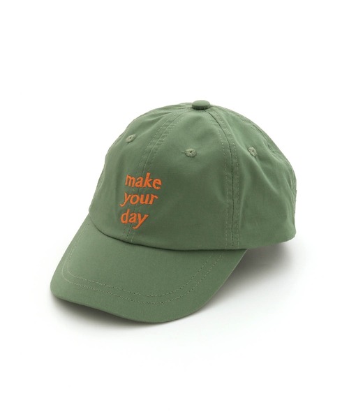 MAKE YOUR DAY(メイクユアデイ)の「ロゴキャップ(キャップ・キッズ・ベージュ/グリーン/ブラック・S/M/L)」の12枚目の写真