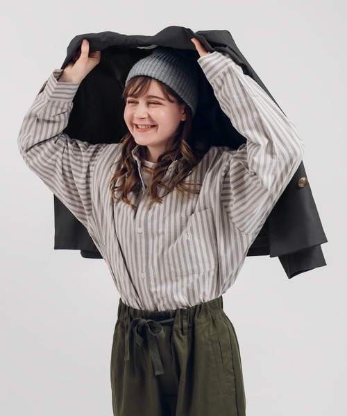 MUHET（ミュエータ）の「アソートレギュラーカラーシャツ（シャツ/ブラウス・レディース・その他/オフホワイト/イエロー/グリーン系その他・LARGE/MEDIUM/SMALL）」の4枚目の写真