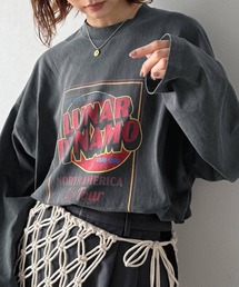 Java（ジャバ）の「《JaVa ジャバコラボ》キャッチーな大人Tee。綿100%ピグメントビッグツアーロゴプリントTシャツ（Tシャツ/カットソー）」
