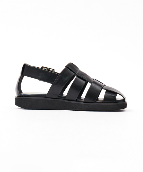 【セール】【LAROUTE】スクエアメッシュサンダル（サンダル）｜LAROUTE（ラルート）