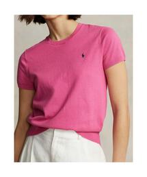 ラルフローレン♡ コットンブレンドセーター　サーモンピンク ラルフローレン♡ コットンブレンドセーターサーモンピンク