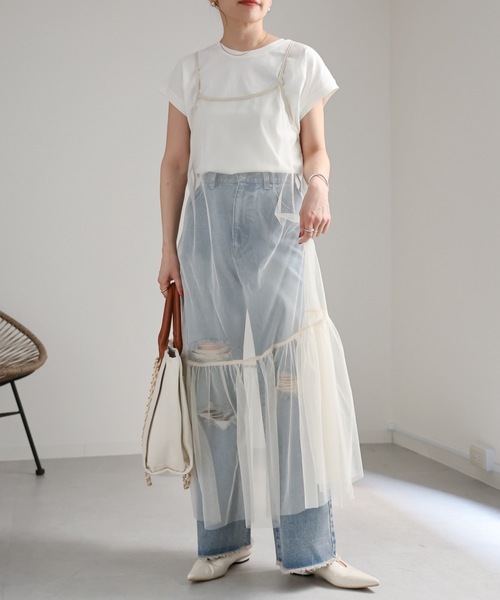 model:156cm  着用サイズ:FREE