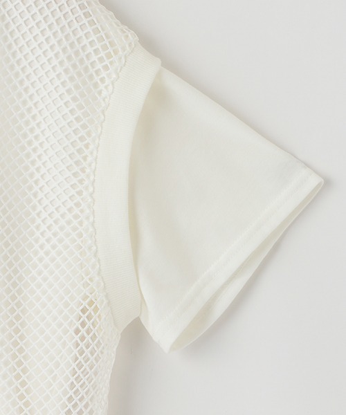 LOVETOXIC（ラブトキシック）の「メッシュベストTシャツSET（ベスト・キッズ・サックスブルー/ブラック/オフホワイト・SS/S/M/L）」の9枚目の写真